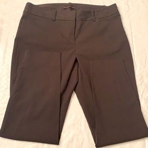 Brown dress ankle pant